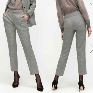 7 for all mankind houndstooth cigarette pants